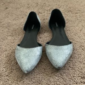 Express flats , sparkly black